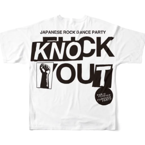 KNOCK OUT フルグラフィックTシャツ