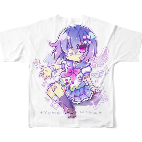 <dolls>ユメミル （For Backprint） フルグラフィックTシャツ