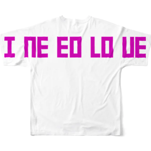 needlove All-Over Print T-Shirt