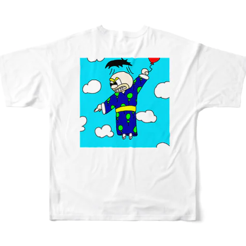 風船おじい All-Over Print T-Shirt