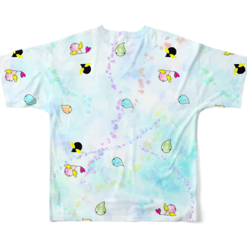 踊るロクマル All-Over Print T-Shirt