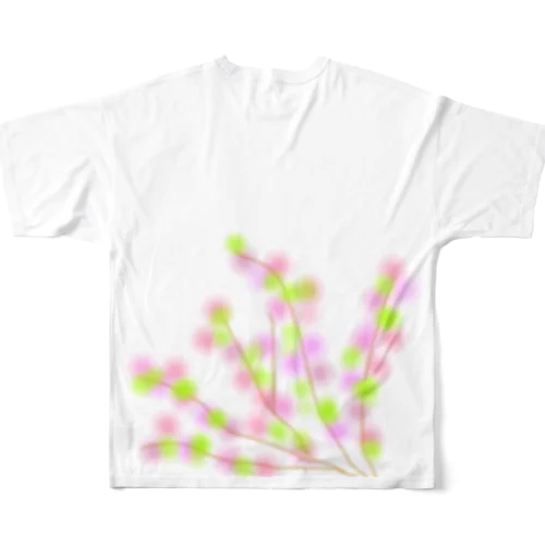 葉桜 All-Over Print T-Shirt