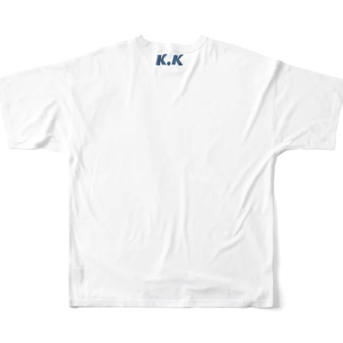 K.K  フルグラフィックTシャツ