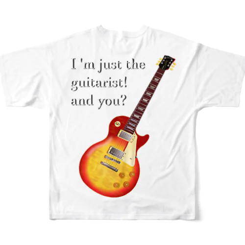 I'M JUST THE GUITARIST! LP h.t. フルグラフィックTシャツ