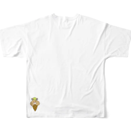 ハムハムアイス All-Over Print T-Shirt