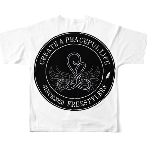 【FreeStylers】Style Round フルグラフィックTシャツ