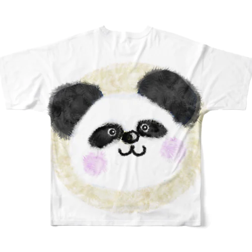 ふわふわパンダ All-Over Print T-Shirt