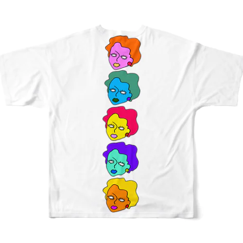 Stunning （縦） All-Over Print T-Shirt