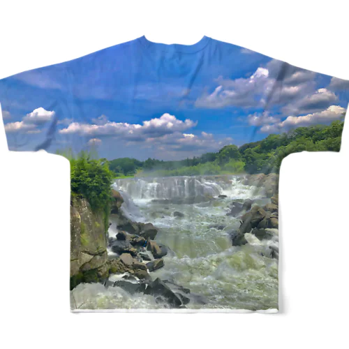 九州のナイアガラ フルグラフィックTシャツ