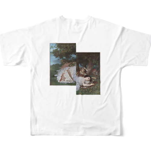 絵画 フルグラフィックTシャツ