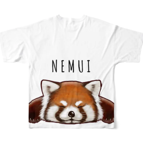 NEMUIレッサーパンダ All-Over Print T-Shirt