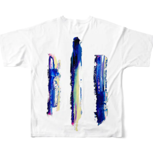 ３滴の涙 All-Over Print T-Shirt