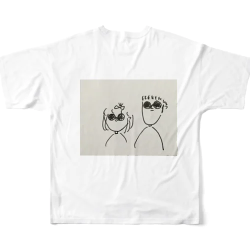 サングラス🕶 All-Over Print T-Shirt