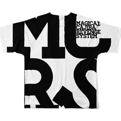 mcrs フルグラフィックTシャツ