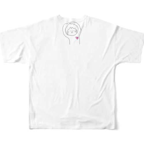 nekko フルグラフィックTシャツ