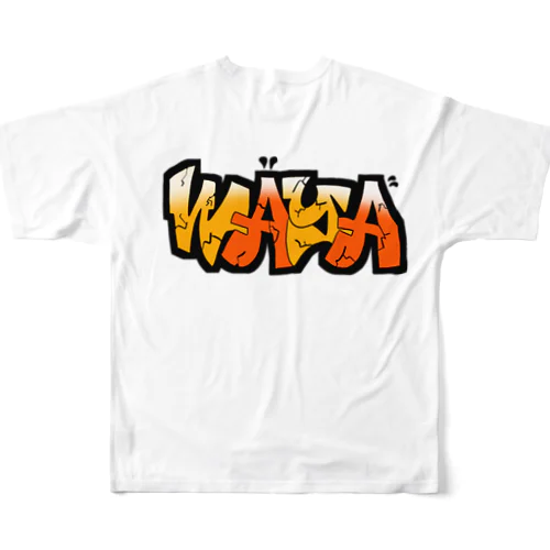 方言グラフィティ佐賀県唐津市の「WAYA」 フルグラフィックTシャツ