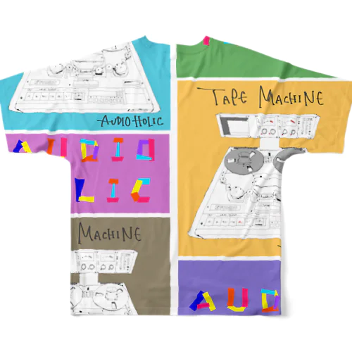 tapemachine All-Over Print T-Shirt