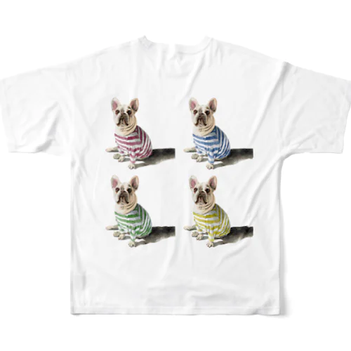 おもちちゃん（４色） All-Over Print T-Shirt