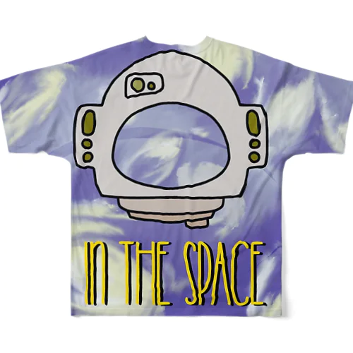 In the space シリーズ All-Over Print T-Shirt