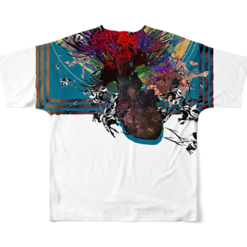 曼珠沙華:re All-Over Print T-Shirt