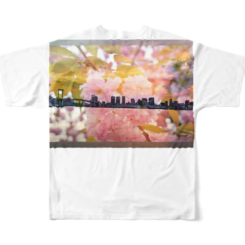 東京シンボル フルグラフィックTシャツ