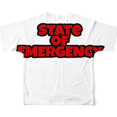 State of emergency グッズ フルグラフィックTシャツ