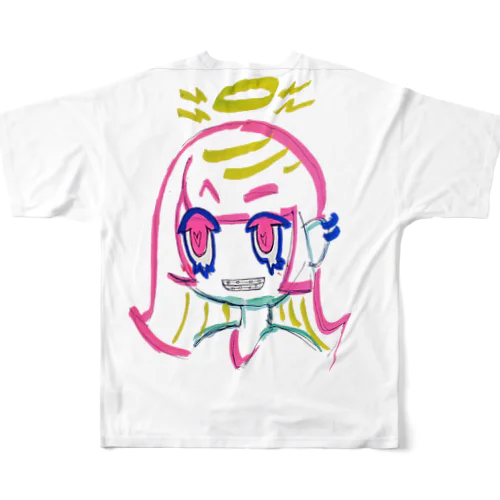 ヤンチャてんしちゃん フルグラフィックTシャツ