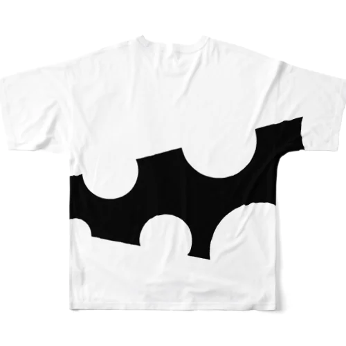 Kyokai<bubble design> フルグラフィックTシャツ