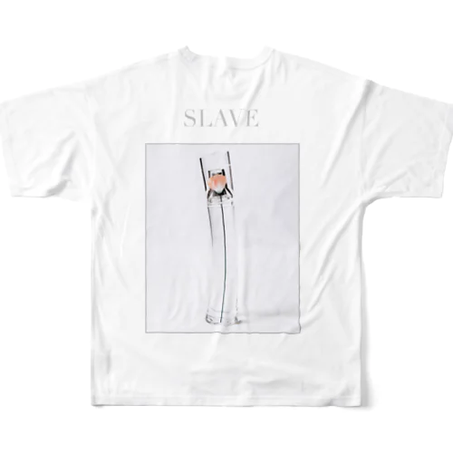 Foxact【slave x 花】…両面 All-Over Print T-Shirt