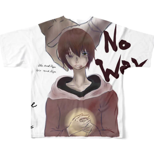 No War フルグラフィックTシャツ