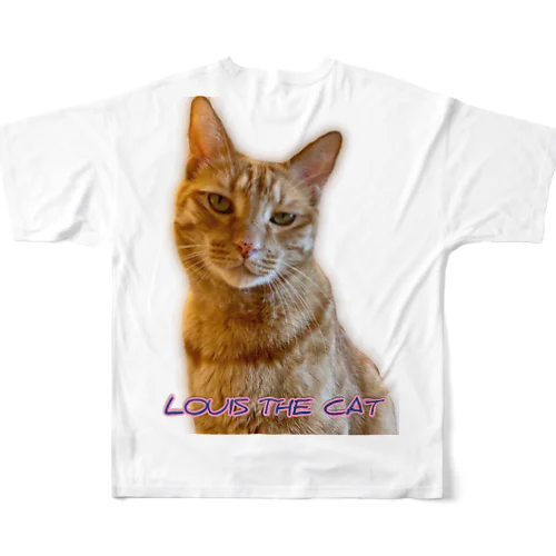 Louis the cat All-Over Print T-Shirt