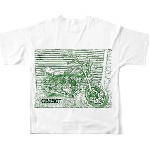 東京リベンジャーズ　マイキー愛馬バブ（CB250T）シリーズ All-Over Print T-Shirt