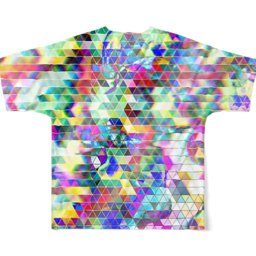 煙とカレイドスコープ All-Over Print T-Shirt