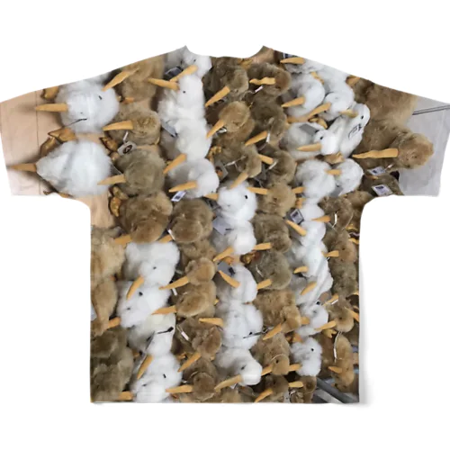 もふもふ軍団 All-Over Print T-Shirt