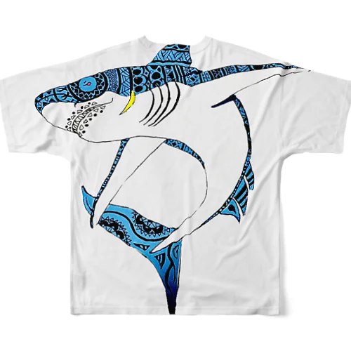 タトゥーシャーク🦈 All-Over Print T-Shirt