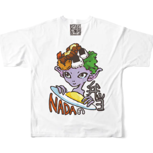 NADAバイオレット フルグラフィックTシャツ