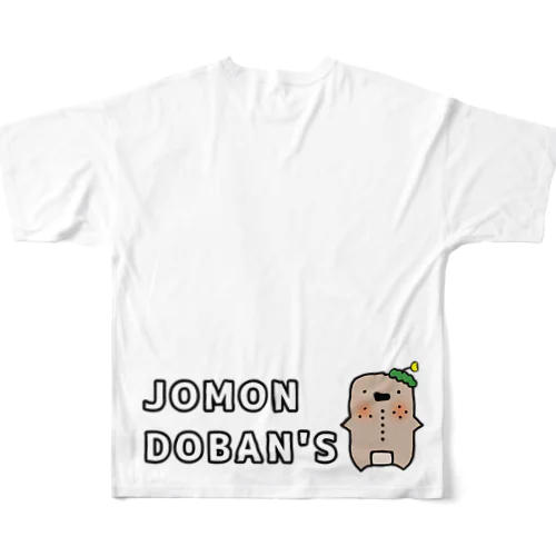 ビッグロゴ　Jomon Doban's フルグラフィックTシャツ