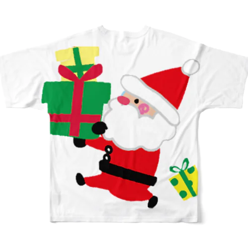 Xmas フルグラフィックTシャツ