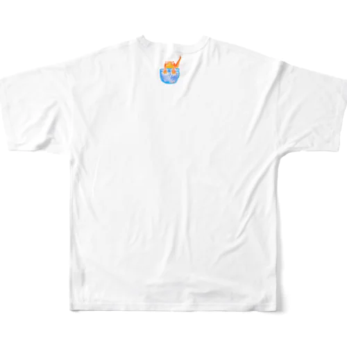 はちゅかわトカゲ All-Over Print T-Shirt