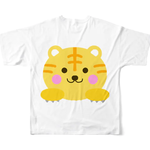 ガオガオとらちゃん All-Over Print T-Shirt