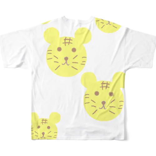 メニメニタイガー(many many tigers) All-Over Print T-Shirt