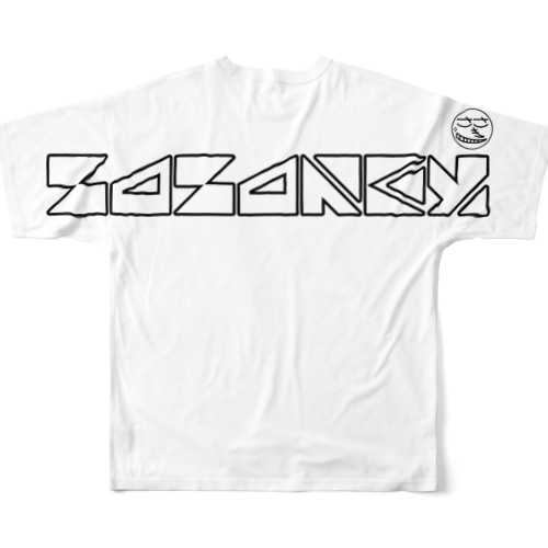 sasakeyロゴGOODS All-Over Print T-Shirt