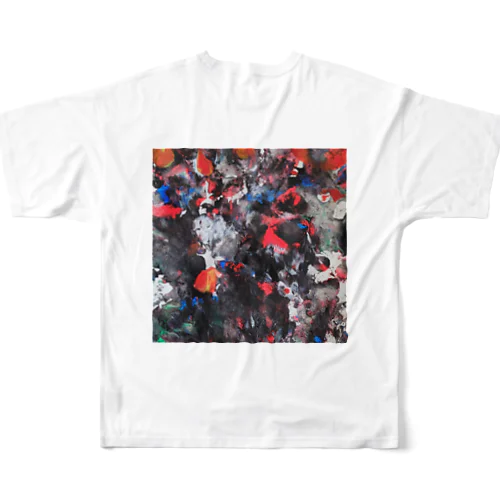 蝶々 All-Over Print T-Shirt