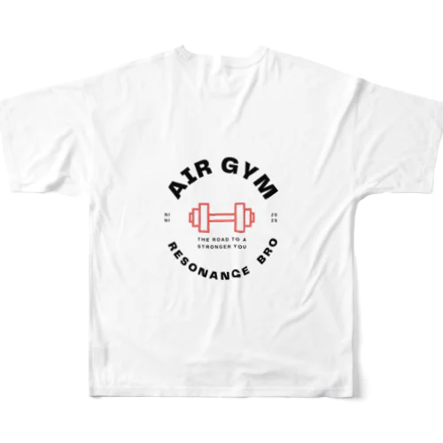 AIR GYM 3 フルグラフィックTシャツ