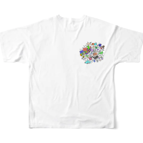 ハートフルマインド All-Over Print T-Shirt