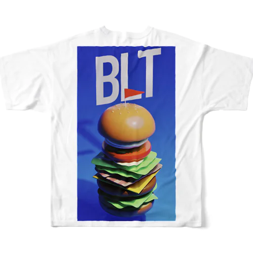 BLT🍔 フルグラフィックTシャツ