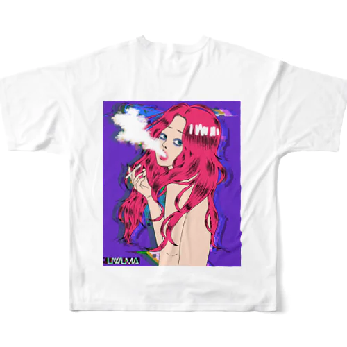 YANIKASU GIRL All-Over Print T-Shirt