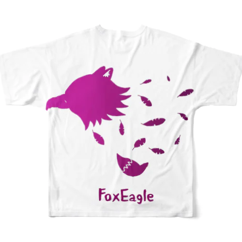 FoxEagle フルグラフィックTシャツ