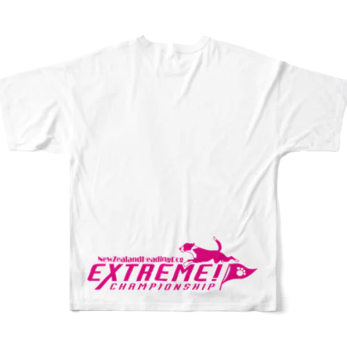 エクストリーム×ニュージーランドヘディングドッグ フルグラフィックTシャツ