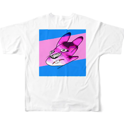 Shining rabbit フルグラフィックTシャツ